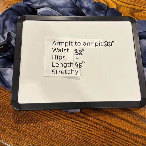 Lane Bryant short sleeve Tie-Dye fake Wrap plus size midi Dress size 18/20 - Picture 12 of 14